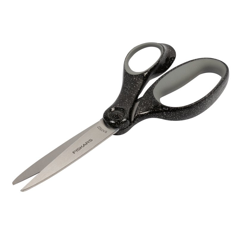 Kids 7-Inch Glitter Scissors for Arts & Crafts - Precision Blades & Ergonomic Handle