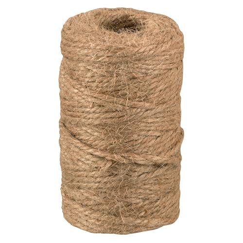 12 Pack Natural Jute Twine for Crafts and Floral Arrangements - 120 ft
