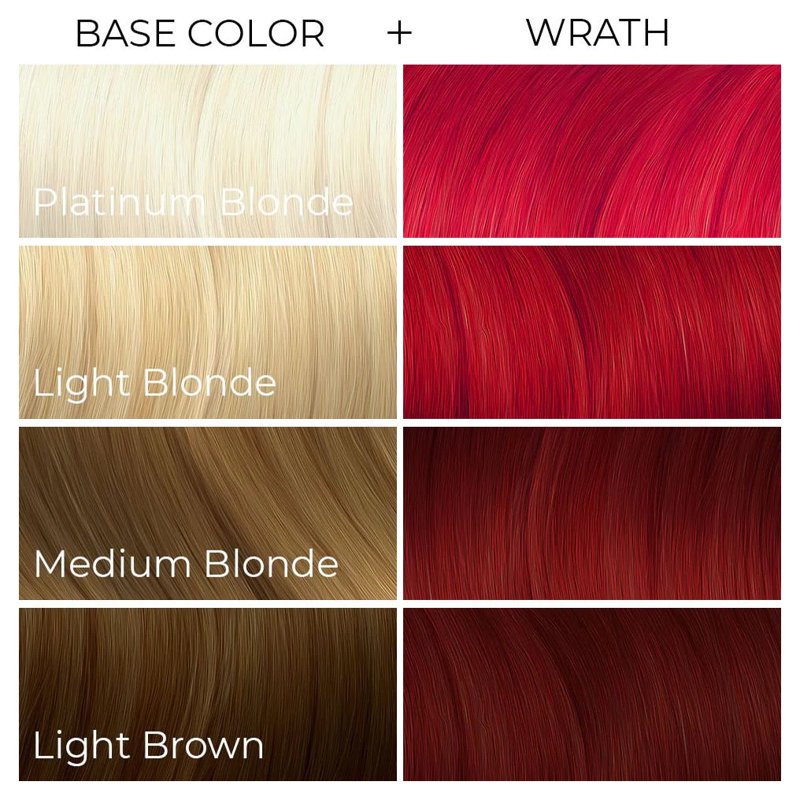 Vegan Semi-Permanent Hair Color Dye - Long-Lasting Bright Shades