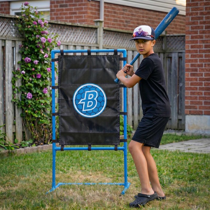 Portable Baseball Pitching Target for Backyard Practice - Durable & Easy Setup