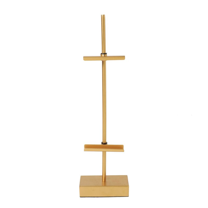 18-Inch Gold Steel Tabletop Easel for Photos, Frames, Art & Decor