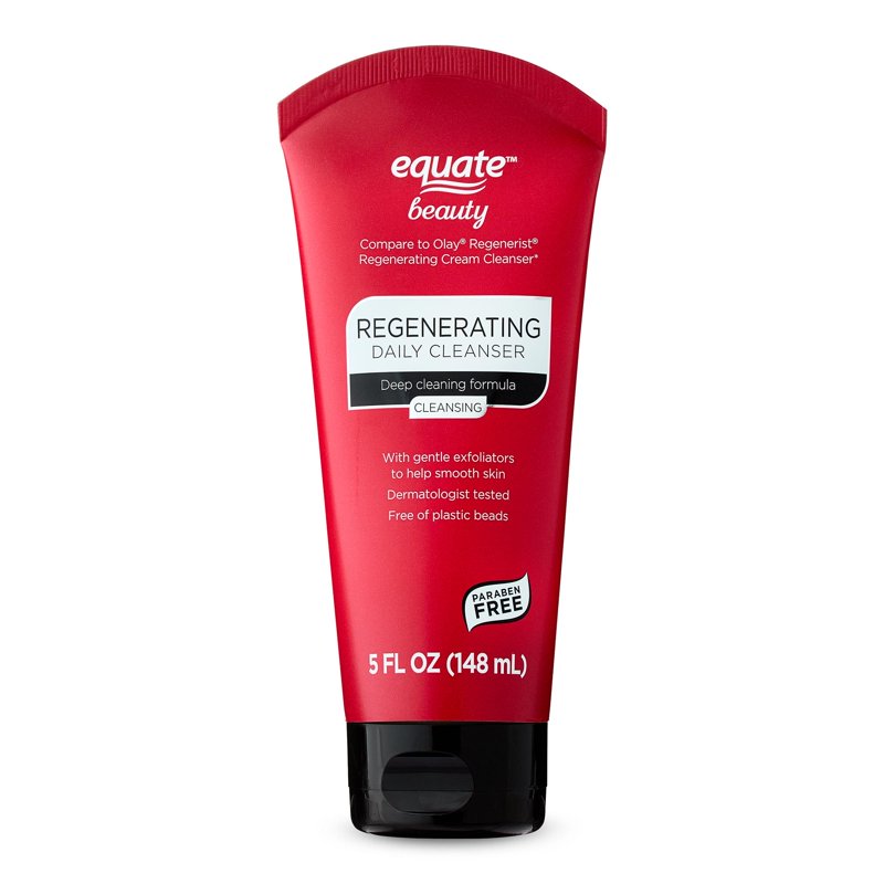 (3 Pack) Equate Regenerating Cream Deep Facial Cleanser - All Skin Types, 5 fl oz