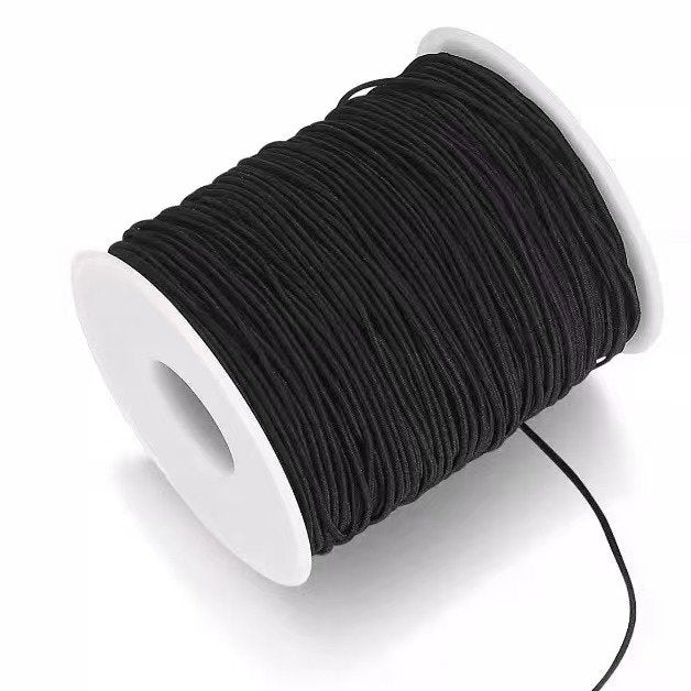 Black Nylon Craft Cord 100 Yards for Jewelry Beading DIY Knots & Crafts