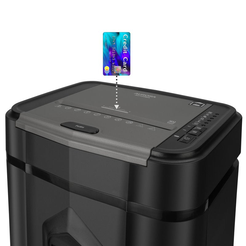 High-Security Micro-Cut Paper Shredder with Auto Feed 120 Sheets 60-Minute Run
