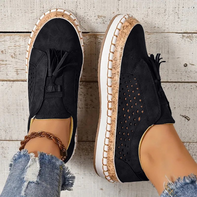 Women’s Slip-On Running Shoes Breathable Casual Sneakers - Soft & Lightweight