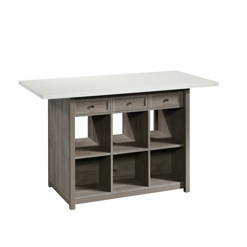 Craft Work Table with Storage - Multi-Color Crafting Desk with Removable Drawers