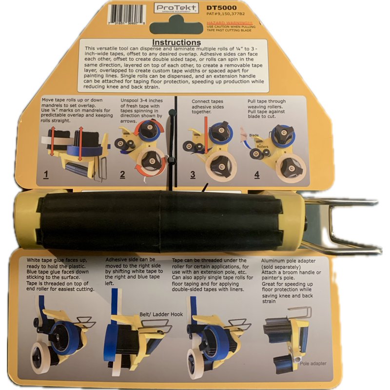 ProTekt Double Taper DT5000 - Tape Dispensing & Custom Adhesive Tool