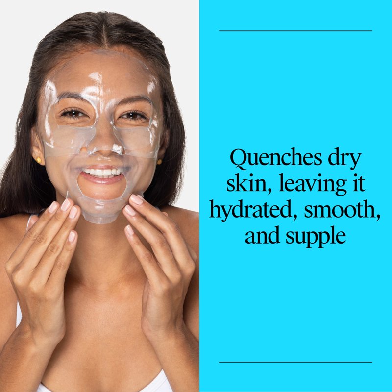 Hydrating Face Mask for Moisture Boost - 4 Pack