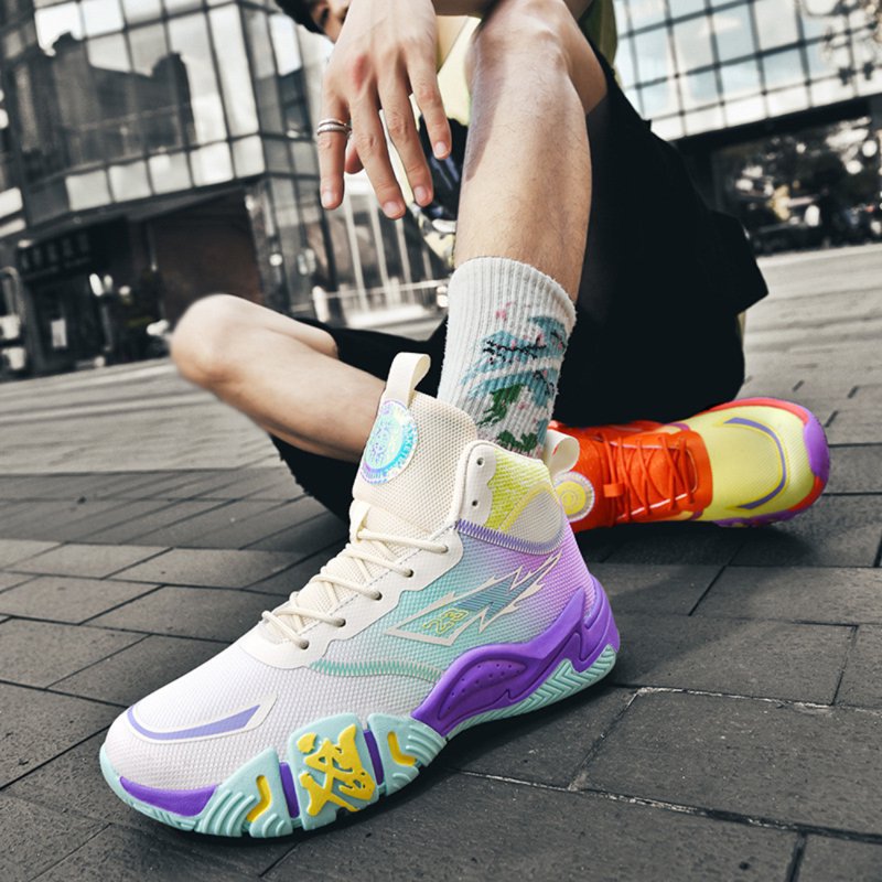 Breathable Indoor Outdoor Basketball Shoes for Youth and Men