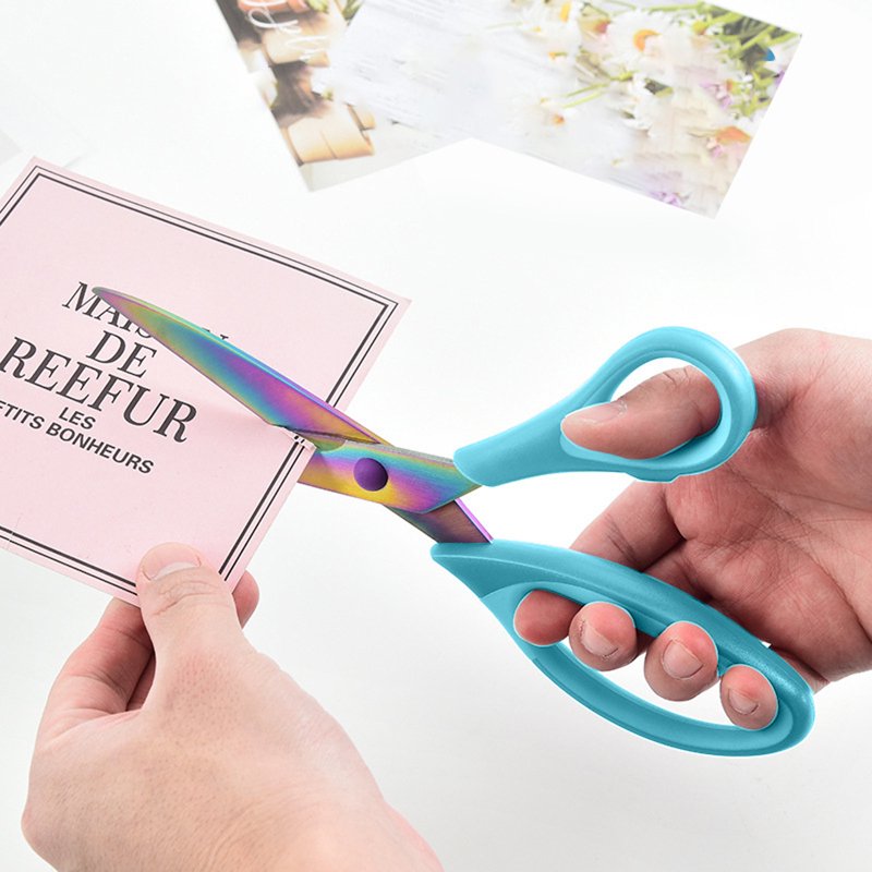Scnor 3-Piece Titanium Alloy Craft Scissors Set - Multi-Purpose Sewing & Crafting Scissors (Variation: C, NKN210629971)