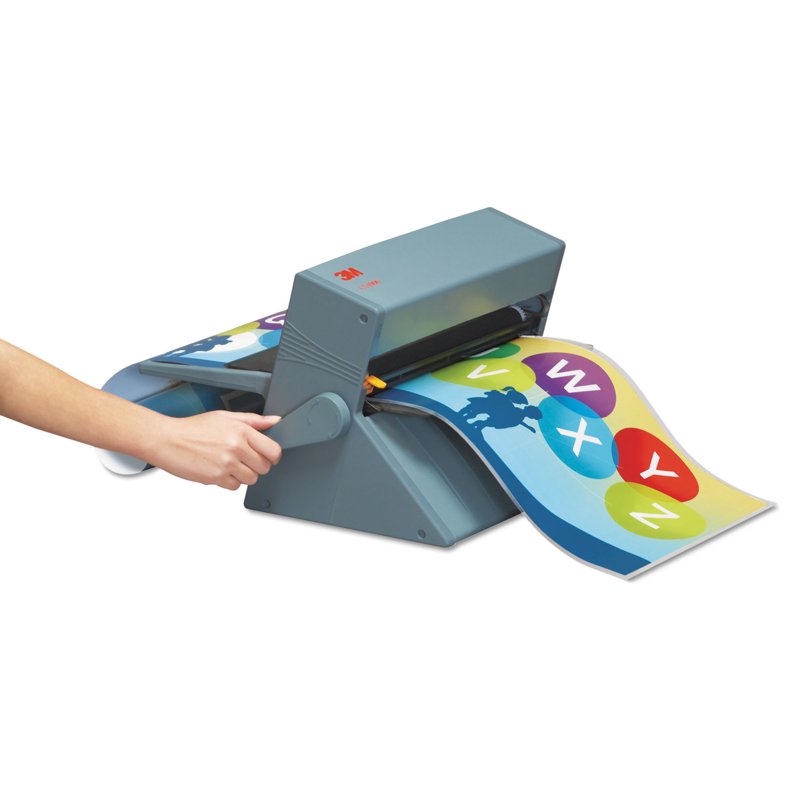 12-Inch Heat-Free Laminating Machine with Cartridge - Document up to 9.2 Mil Thick