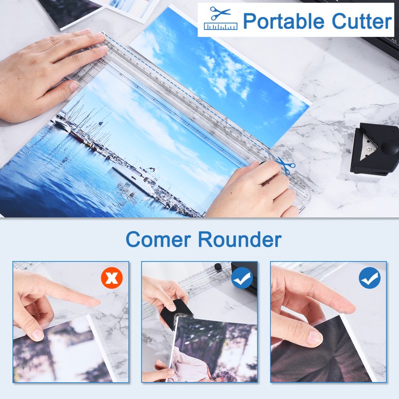 A4 Thermal Laminator Machine 9 Inch Hot Cold Laminator with Pouches & Accessories