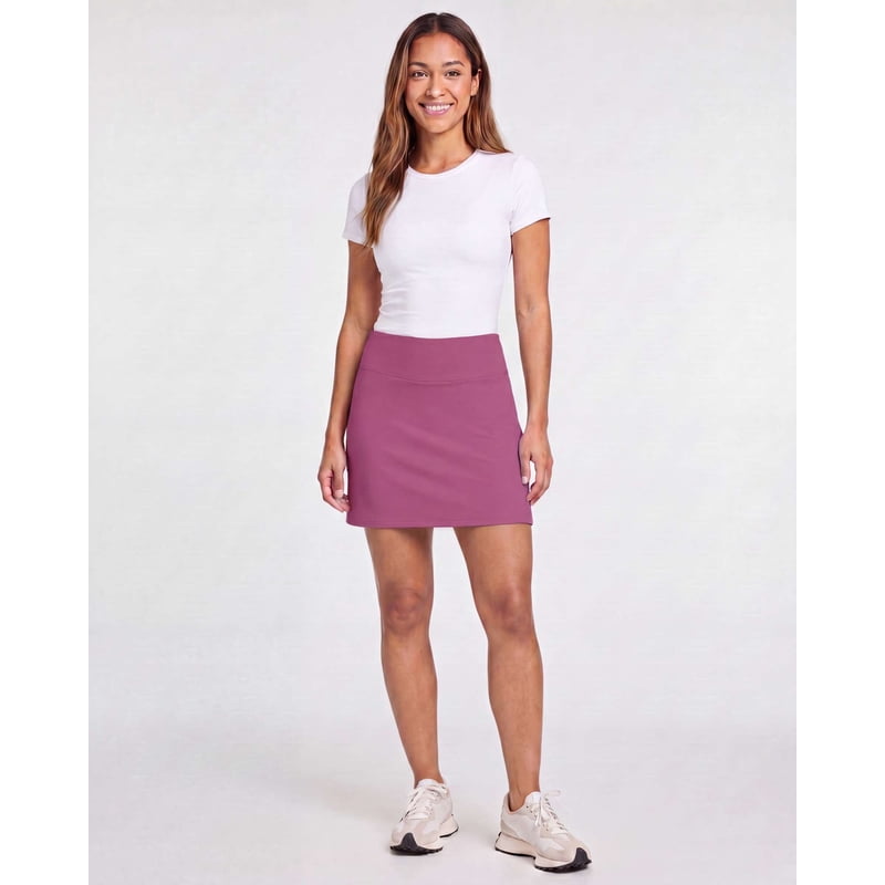 Women's Athletic Skort Set 3-Pack - 16-Inch Tennis Golf Workout Skirts with Pockets