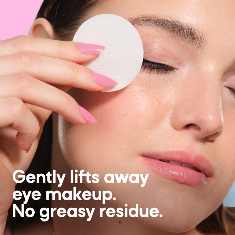 Micellar Eye Makeup Remover Pads - Gentle, Hypoallergenic, Fragrance-Free, 80+ Count