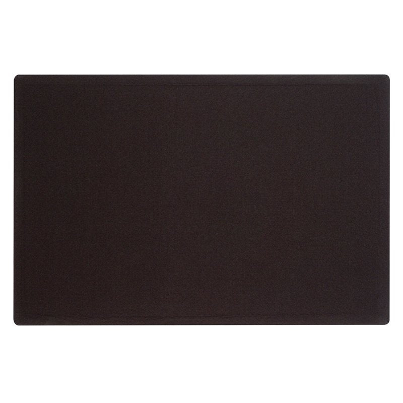 Quartet Oval Office Fabric Bulletin Board – Frameless, Wall-Mountable, 36x24 Inches