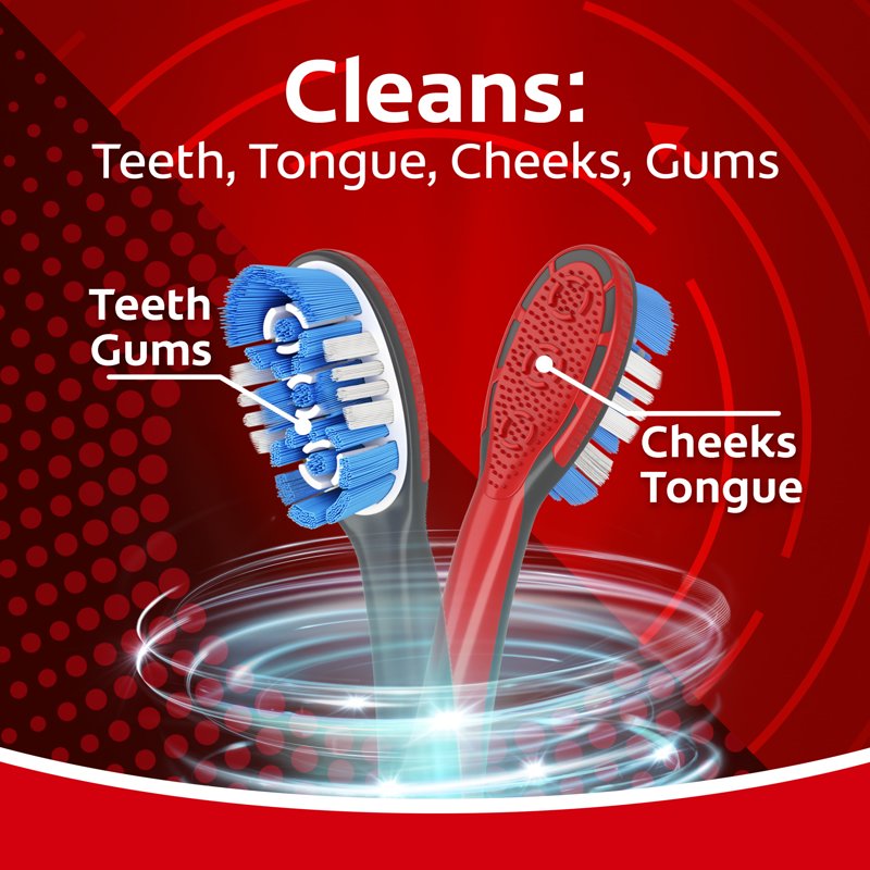 Electric Toothbrush Pack - Whitening, Battery Powered, Medium Bristles