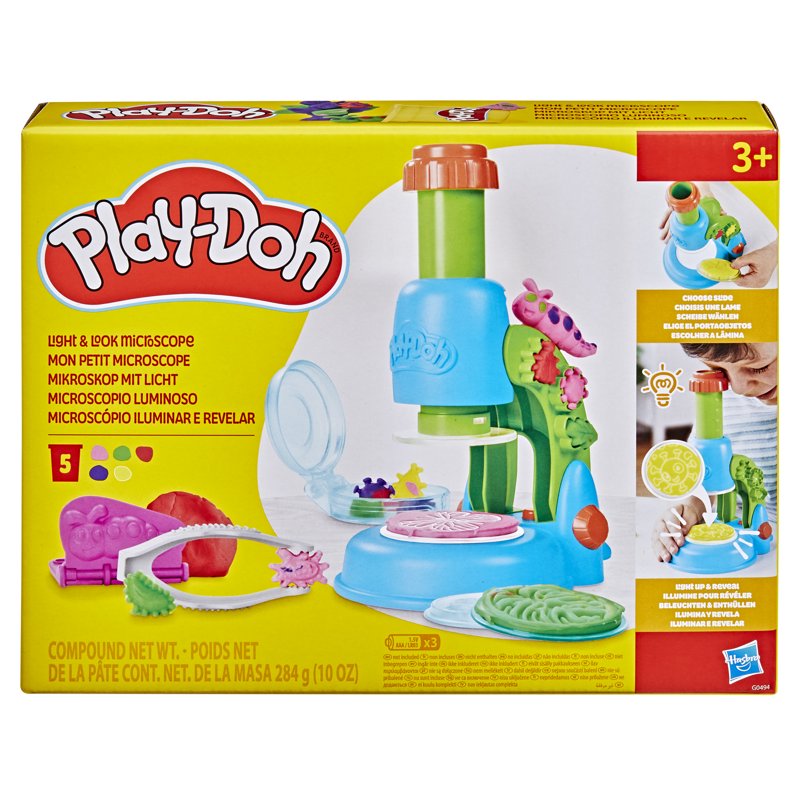 Kids Microscope with Light and Look Function for Science Exploration