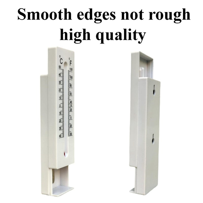 Outdoor Thermometer Key Hider Safe Lock Box for Yard Garden House Faux Rock Disguise