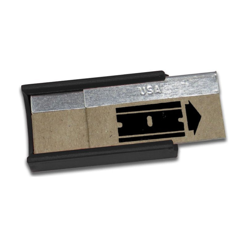 Single Edge Razor Blades Dispenser Pack - High Carbon Steel, Paper Wrapped