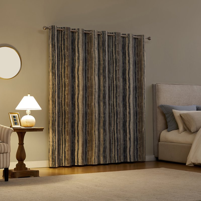 Blackout Grommet Curtain Panel for Window Privacy & Energy Efficiency