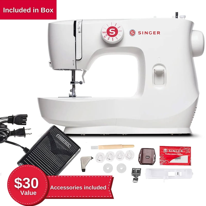 Portable Sewing Machine with 57 Stitch Applications for Beginners - MX60