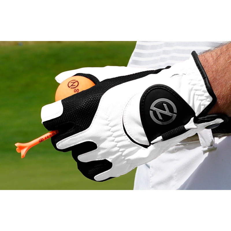 Junior Performance Synthetic Golf Glove Left Hand White - Universal Fit