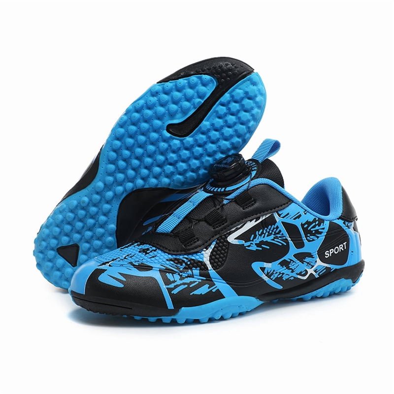 Kids Soccer Cleats Boys & Girls Firm Ground Athletic Shoes for Youth Performance