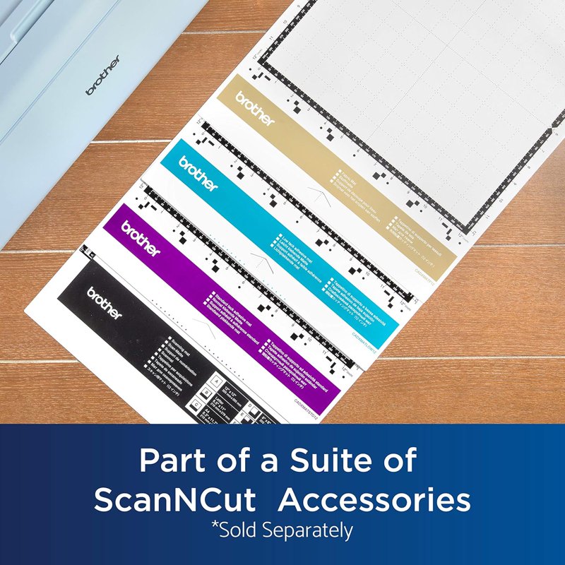 Brother ScanNCut DX Fabric Mat for Precise Fabric Cutting 12x12 Inches