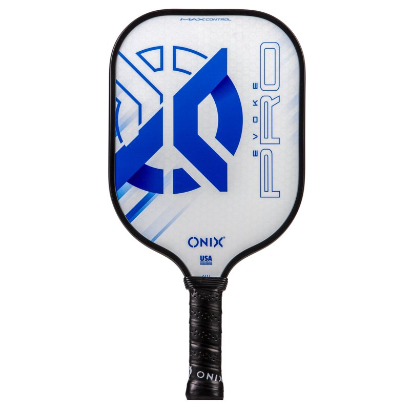 ONIX Evoke Pro Pickleball Paddle - Blue Variation | Composite Face, Polycore