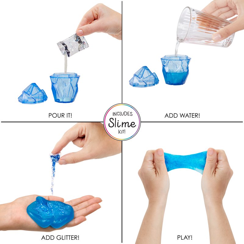 Rainbow High Skyler Blue Doll with Pet and Slime Kit | Creative Playset for Kids