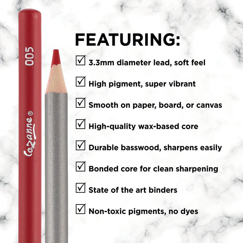 Colored Pencil Set with Blenders - 120, 72, 24 Count Professional Art Supplies