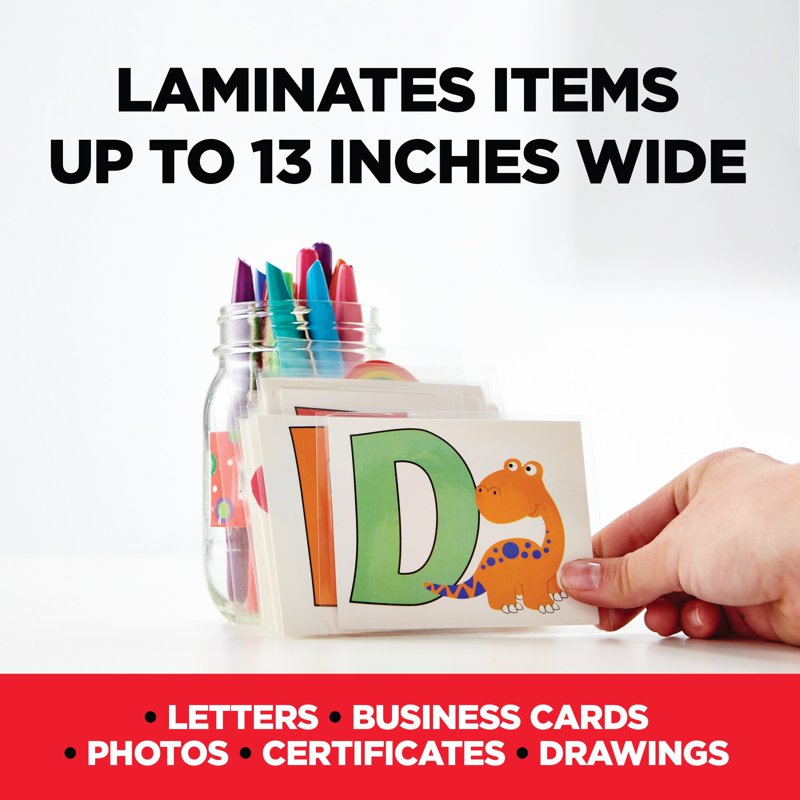 13-Inch Thermal Laminator Machine for Home Office & School Use