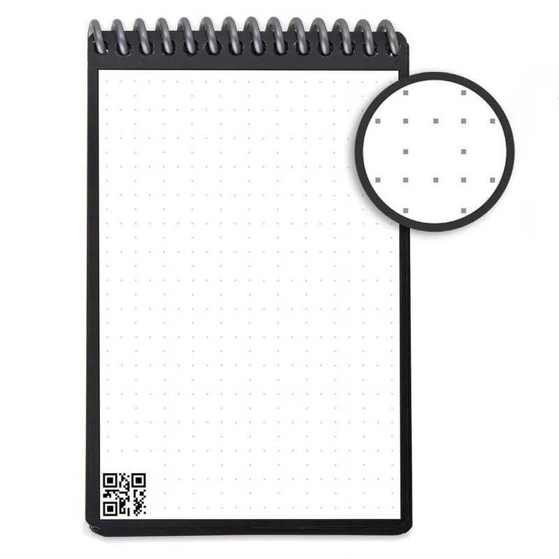 Mini Reusable Smart Notepad with Pen & Microfiber Cloth - Eco-Friendly Note Taking