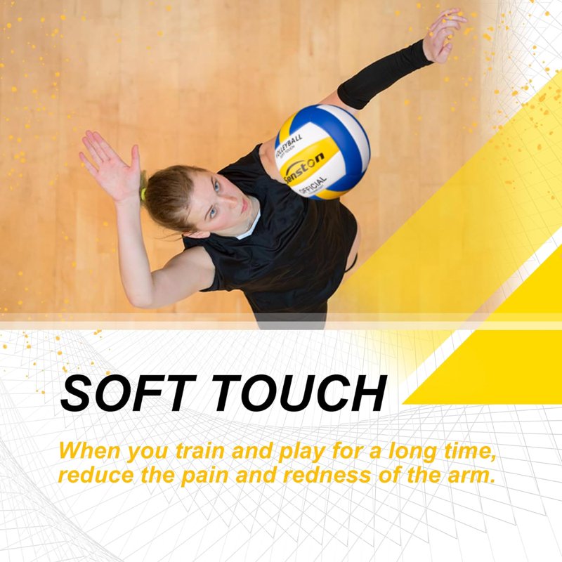 Official Size 5 Volleyball Soft Waterproof Indoor Outdoor Beach Volleyball