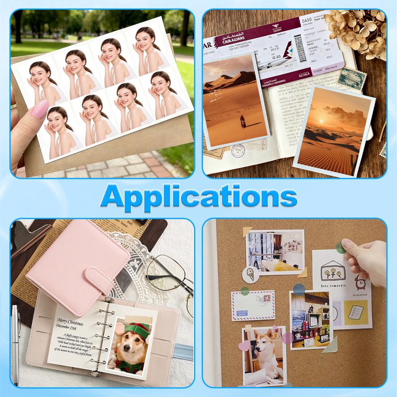 Photo Paper and Ink Set for Canon Selphy CP1500 - 108 Sheets & 3 Ink Cartridges