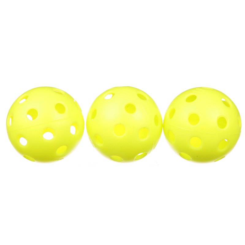 Tourna Strike Outdoor Pickleball – 6 Count, USAPA Approved, Optic Yellow