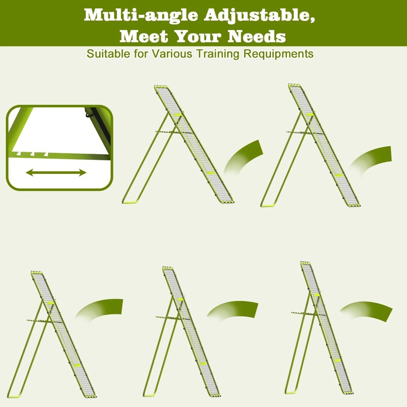 Adjustable Volleyball Rebounder Net 7x4 FT with Steel Frame & Multi-Angle Practice