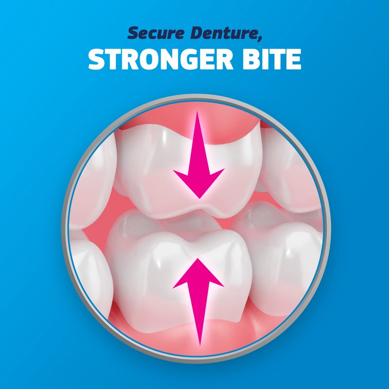 Denture Adhesive Strong Hold 2.4oz - Pack of 4