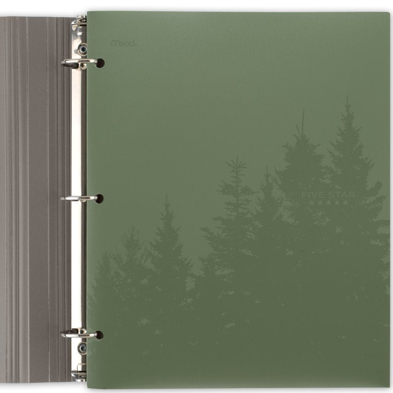 Recycled 2-Pocket Folder 4 Pack - Durable Plastic Office Organization