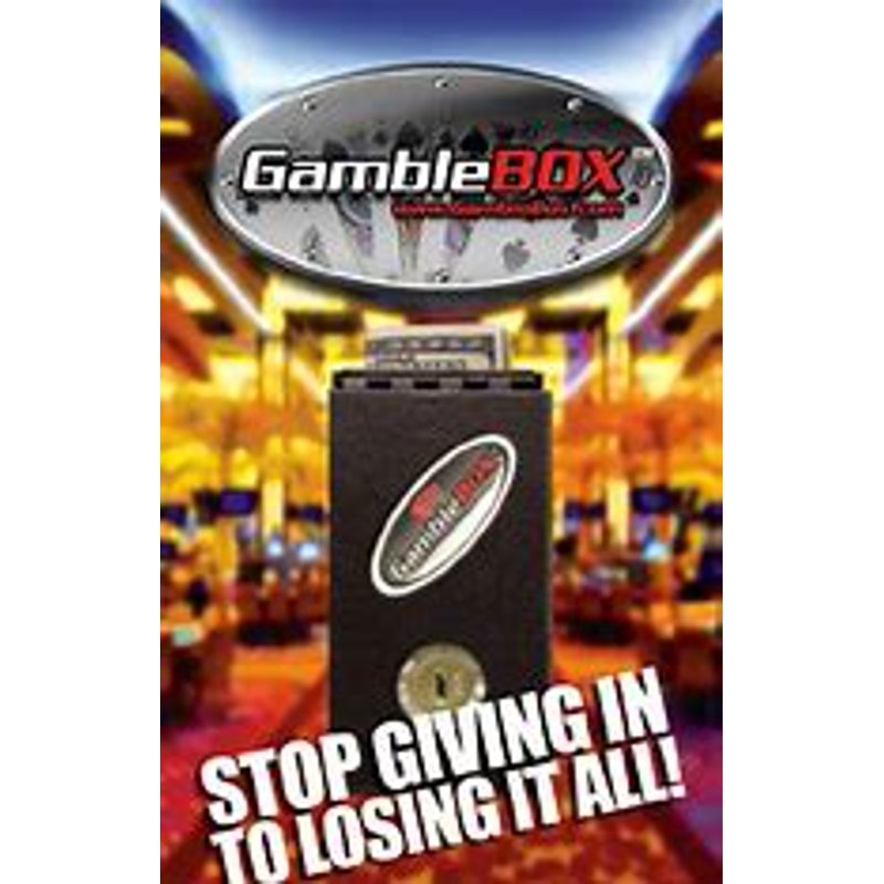 Gamble Box Portable Locking Cash Drop Safe Wallet with Red Velvet Bag