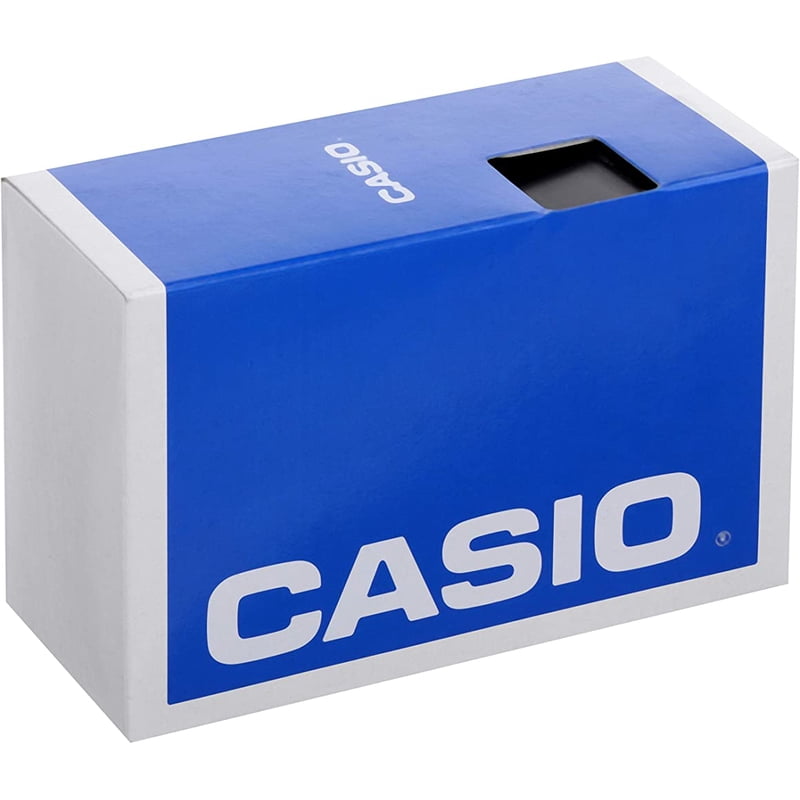 Digital Resilient Water-Resistant Men's Watch with Blue Strap and Large Display