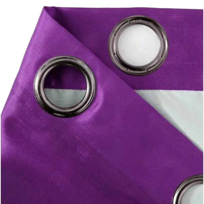 Blackout Window Curtain Drapes - Set of 2, 35 x 84 inches, Room Darkening, Noise-Reducing, Grommet Top, Multiple Colors