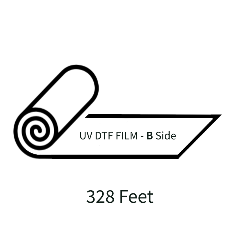 UV DTF Transfer Film Roll 328ft for High-Quality UV Printing and Custom Transfers