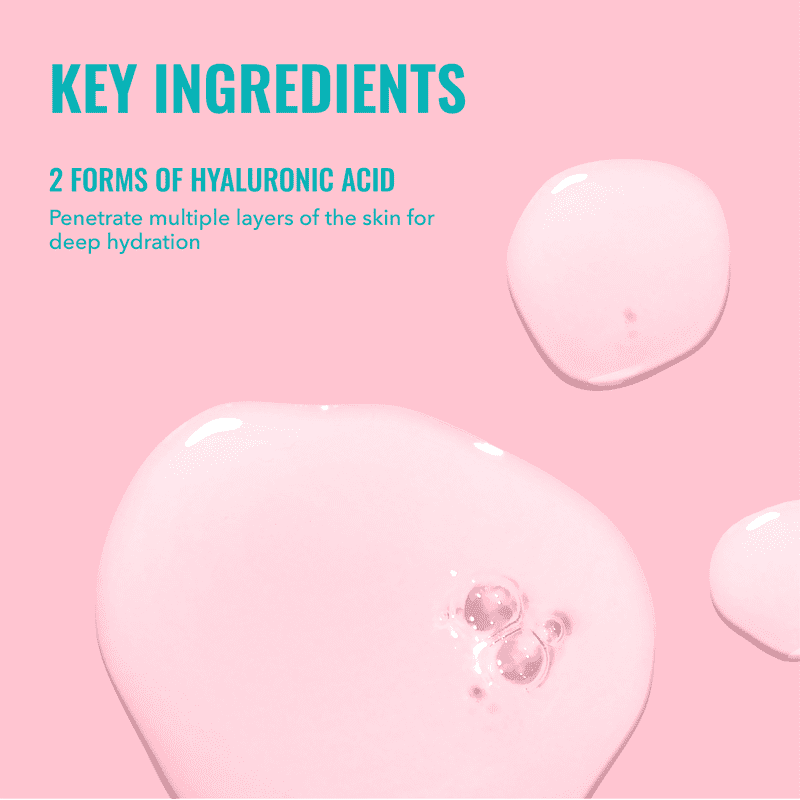 Hydrating Hyaluronic Acid Serum for All Skin Types - Plumps & Moisturizes - 2.5 fl oz