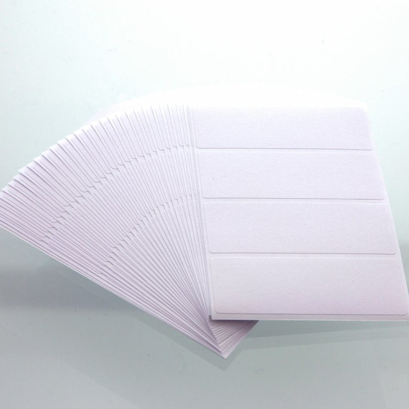Multipurpose Label Sheets - 2.75 x 1 Inch White Peel & Stick Labels, 128 Pack