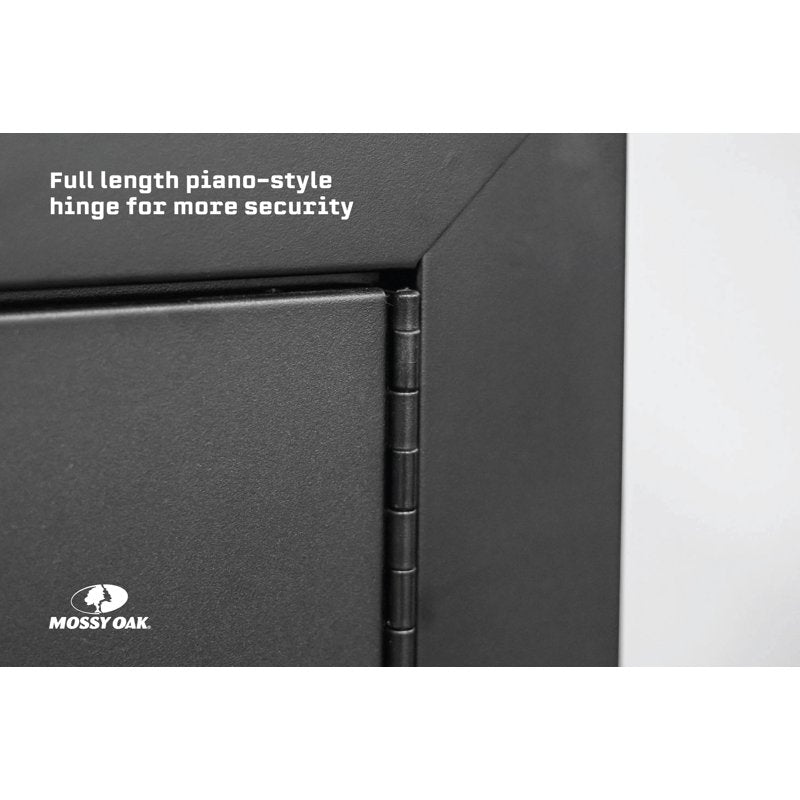 Gun Security Cabinet for 18 Rifles - 21 x 18 x 55 Inch Black Lockable Safe