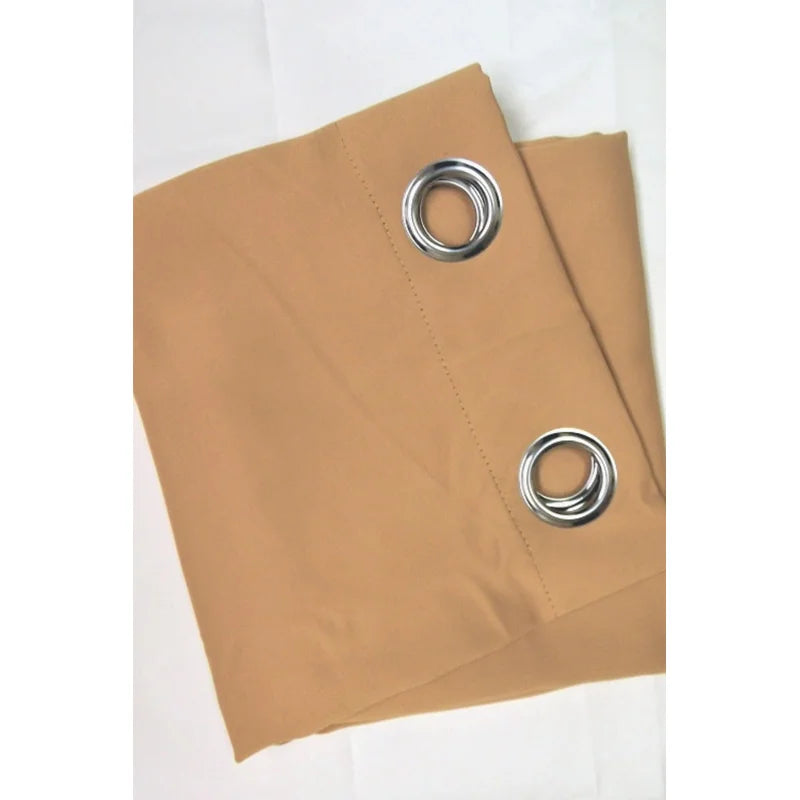Outdoor Thermal Blackout Grommet Curtain Panels Set - 2 Pieces, 37x84 Inches