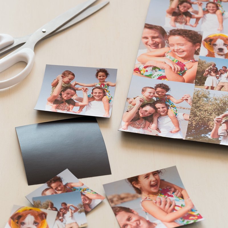 Printable Magnetic Sheets 8.5x11 Inches White 2 Pack for Crafts & Custom Magnets