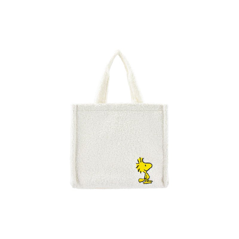 Peanuts Snoopy and Woodstock Tote Bag with Adjustable Crossbody Strap