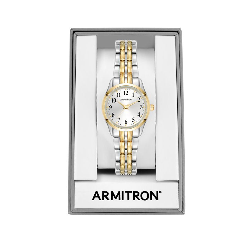 Women's Two-Tone Stainless Steel Bracelet Watch - Elegant and Classic